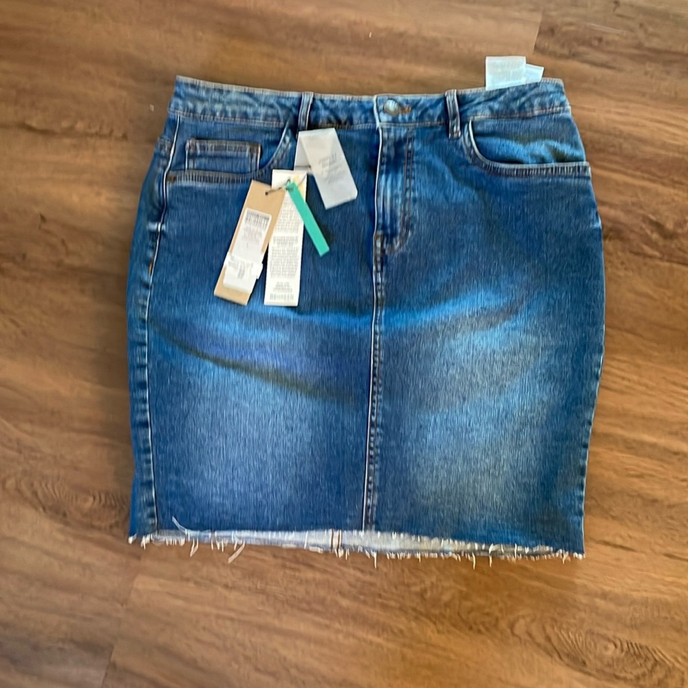 NOISY MAY RECYCLE COTTON WOMEN SKIRT SIZE Large NWT